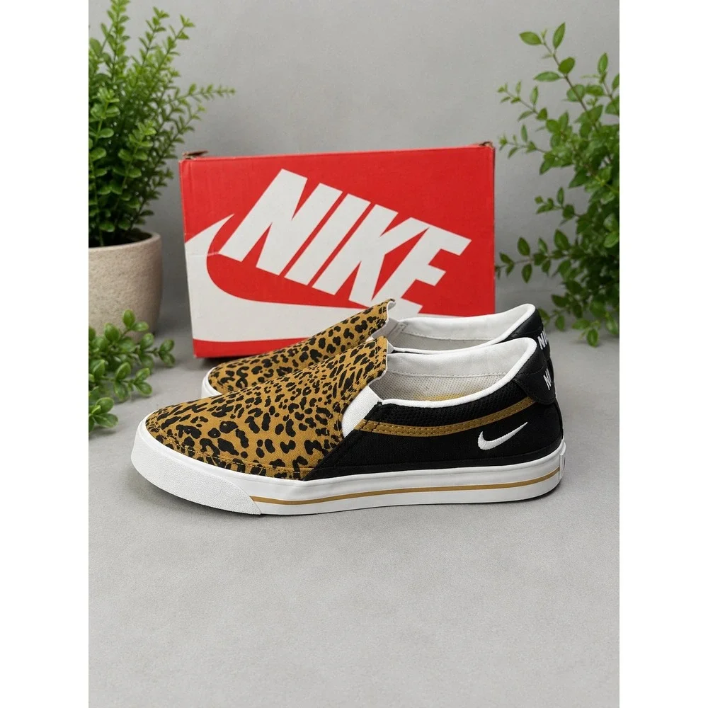 Nike Court Legacy slipon sneakers 8.5